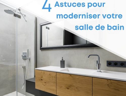 4 Astuces pour moderniser votre salle de bain