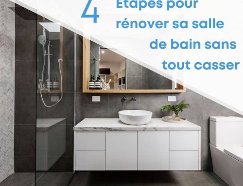 4 étapes pour rénover sa salle de bain sans tout casser