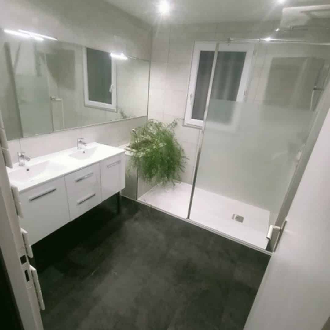 rénovation salle de bain la roche sur yon après