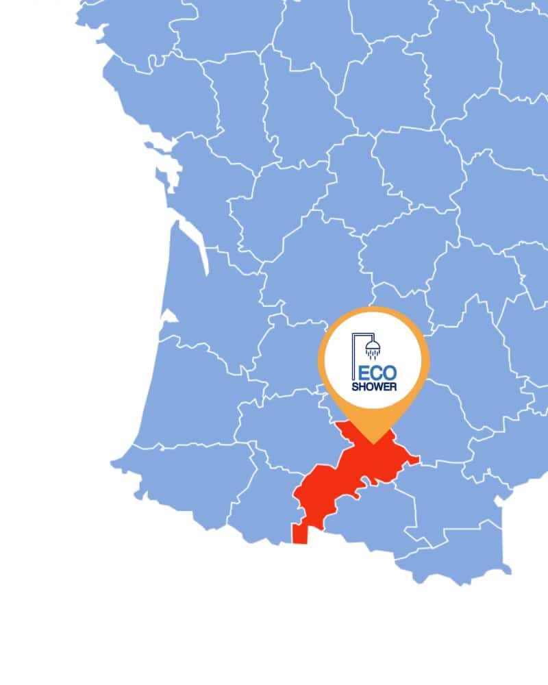 Toulouse departement ecoshower