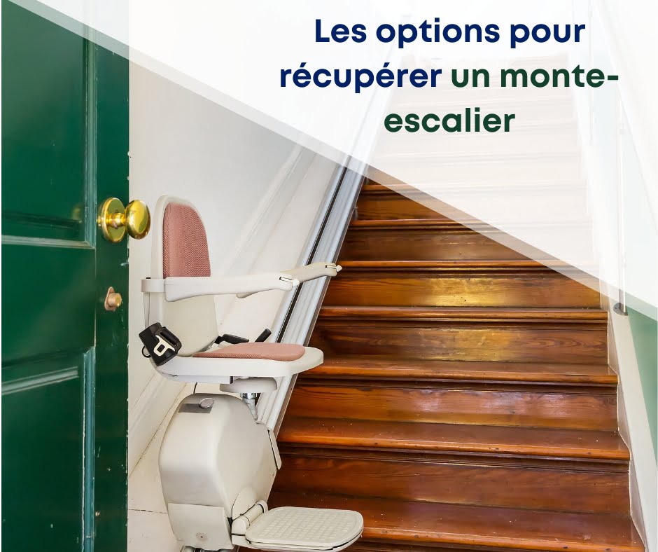 récupérer un monte escalier