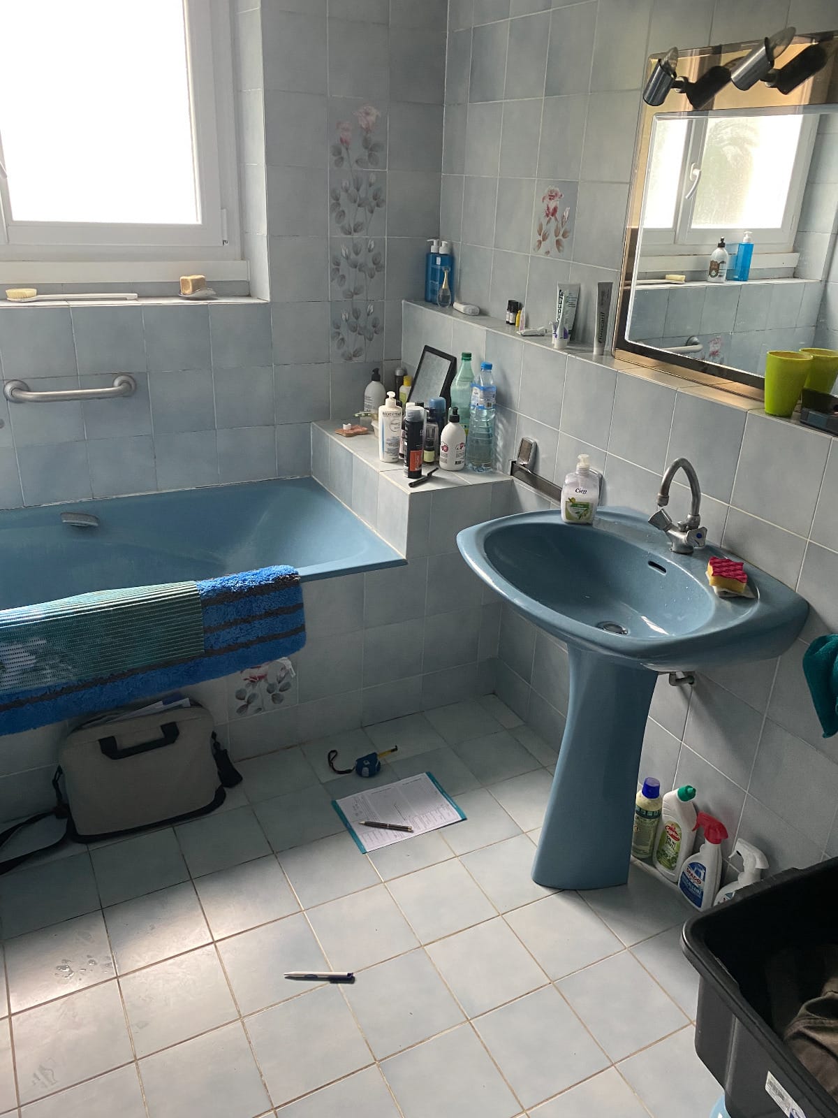 Avant - carrelage - Pau